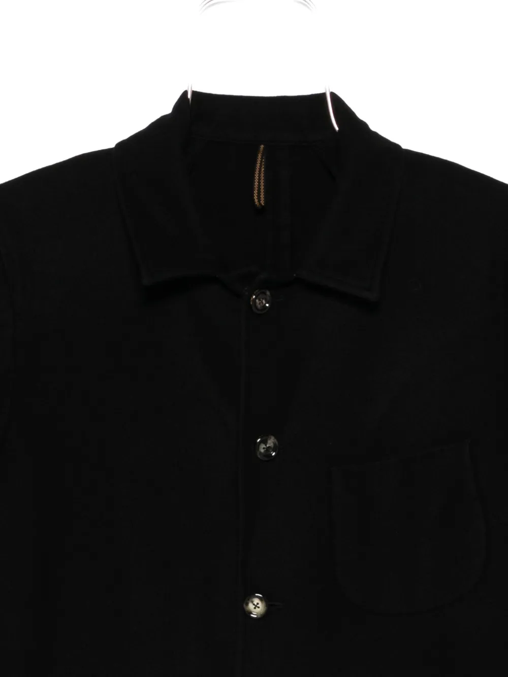 Dell'oglio Button-down Shirt In Black