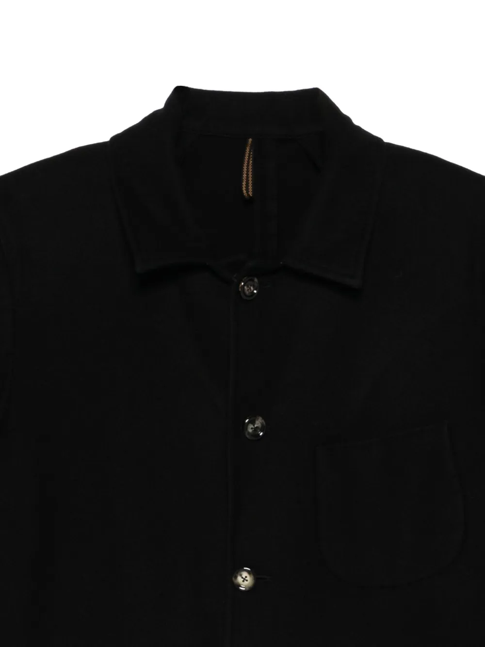 Dell'oglio Button-down overhemd Zwart