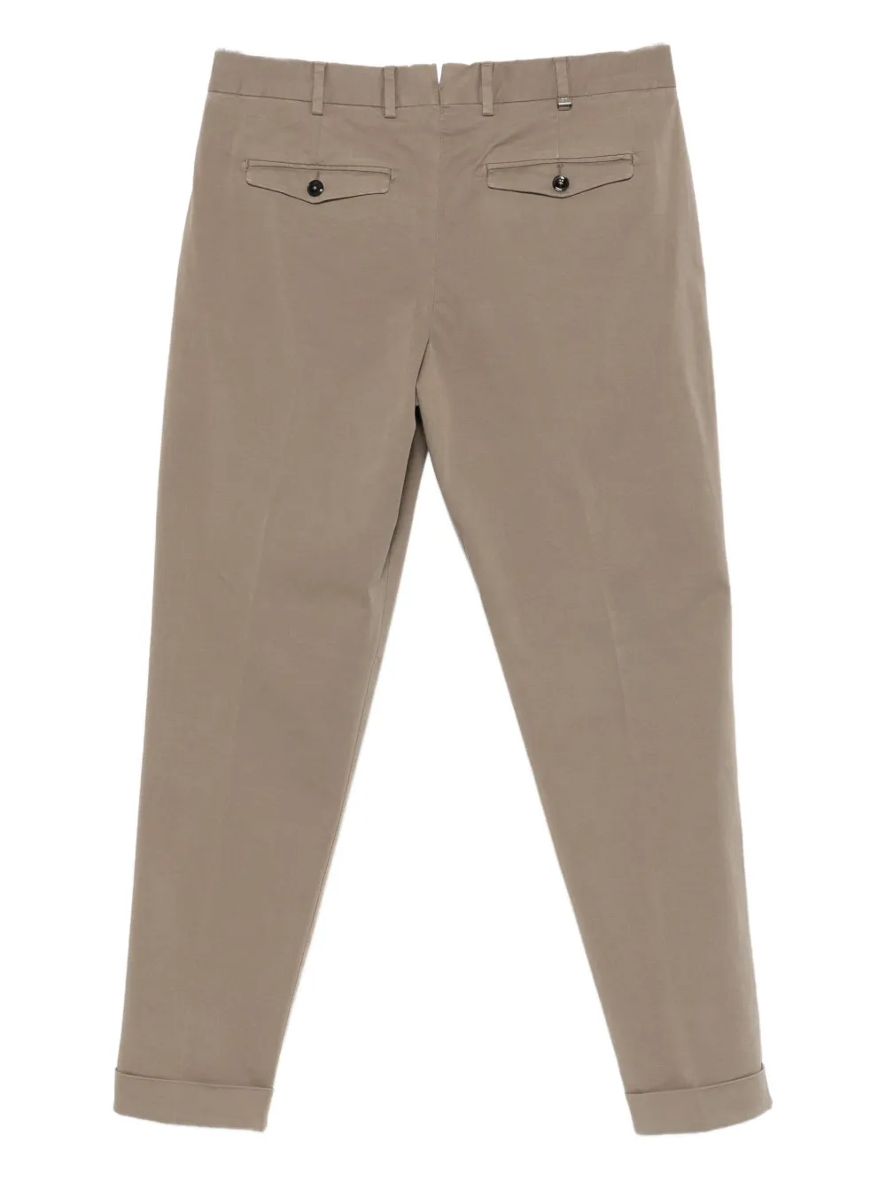 PT Torino pleated cuffed pants - Bruin
