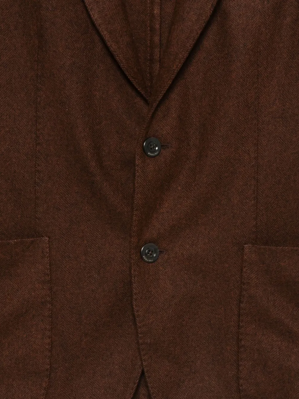Boglioli Single-breasted Blazer In Brown