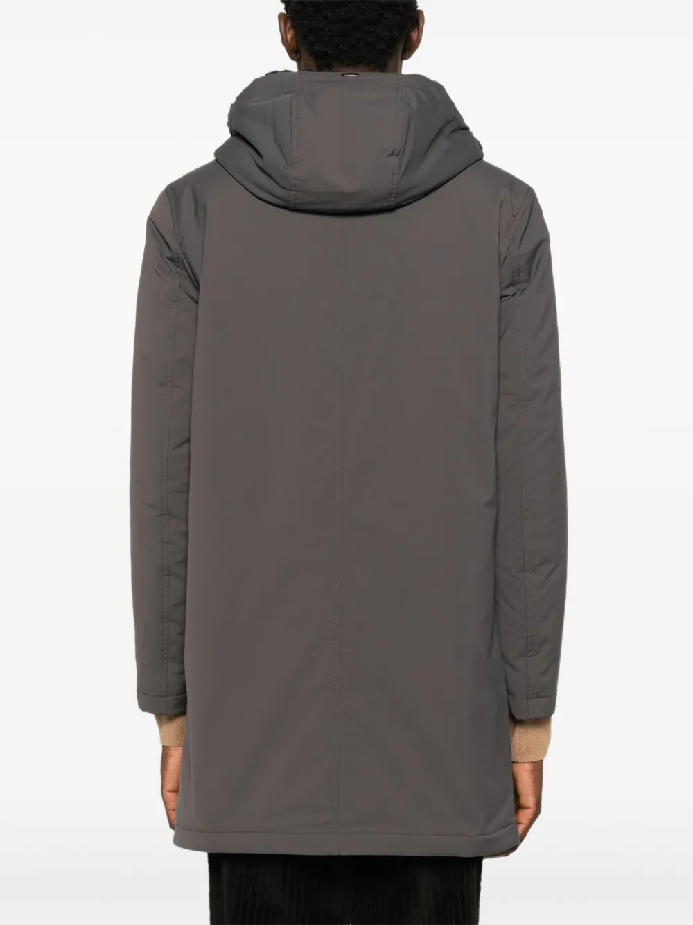 Herno Jas met capuchon Grijs
