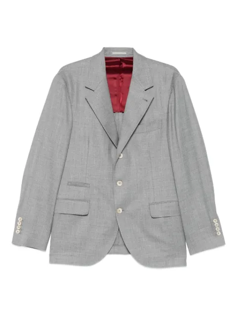 Brunello Cucinelli silk-blend blazer