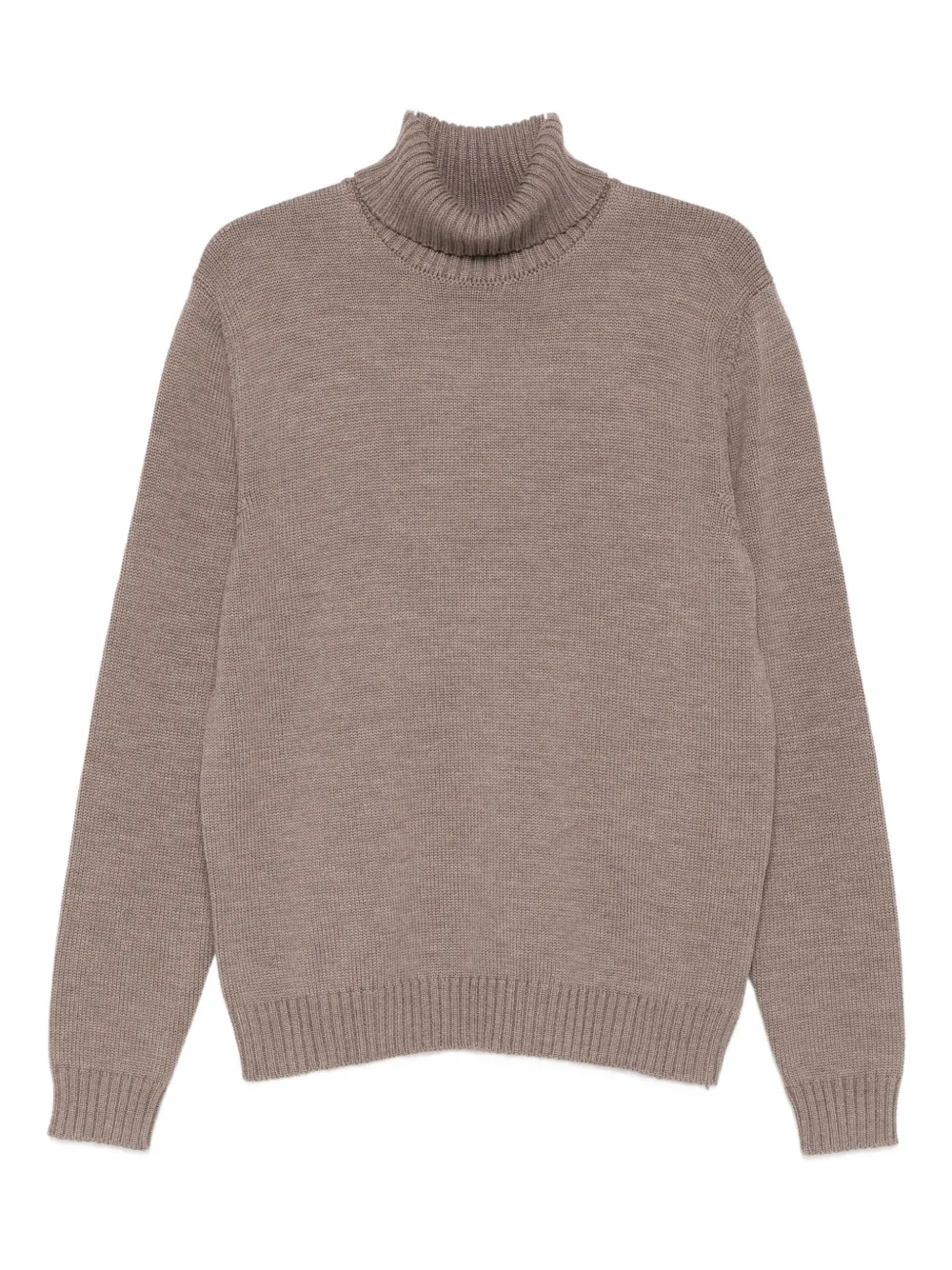 Incotex roll-neck sweater | Brown | Image 1