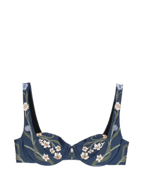 Agua By Agua Bendita Zucchini Laguna bikini top