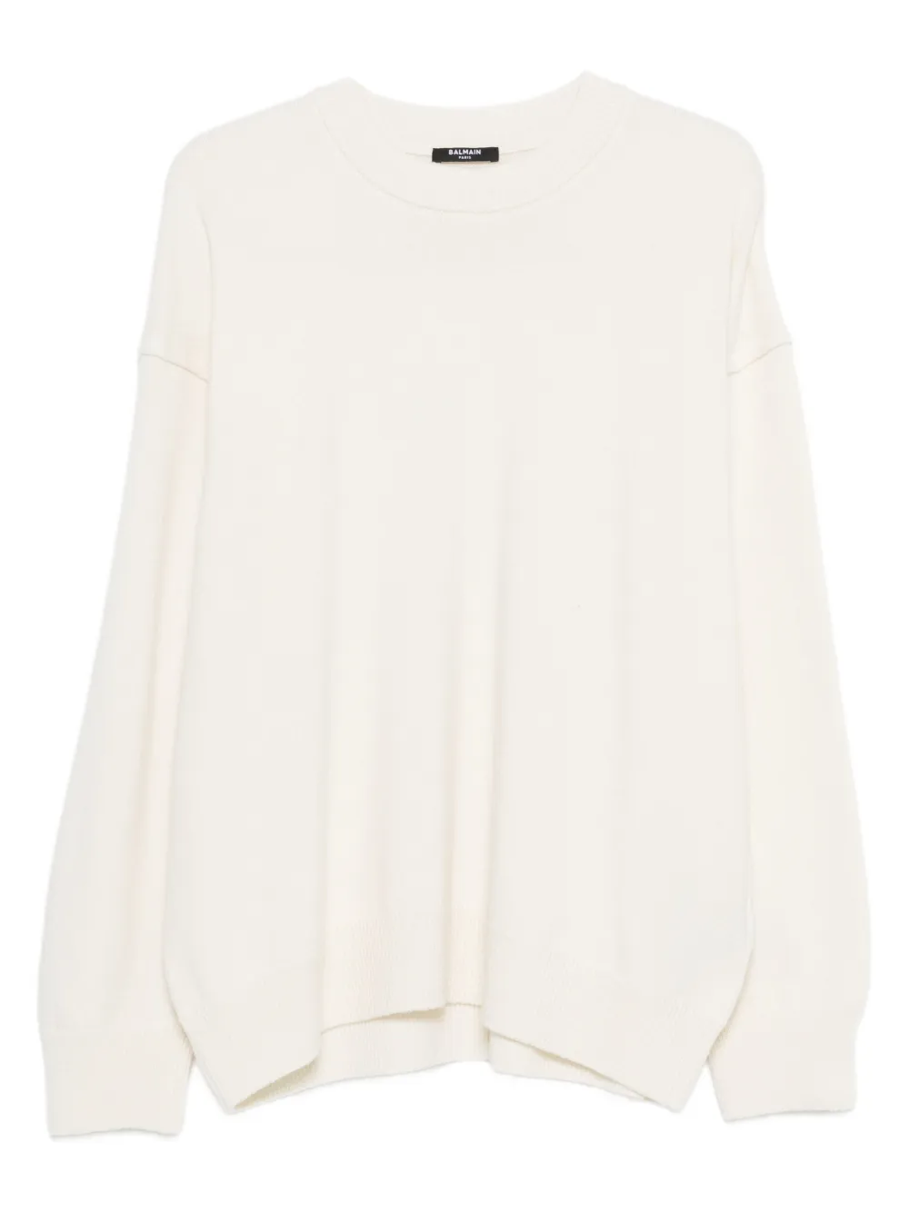 Balmain crew-neck sweater - Nude