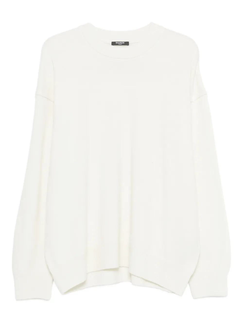 Balmain crew-neck sweater - Neutrals