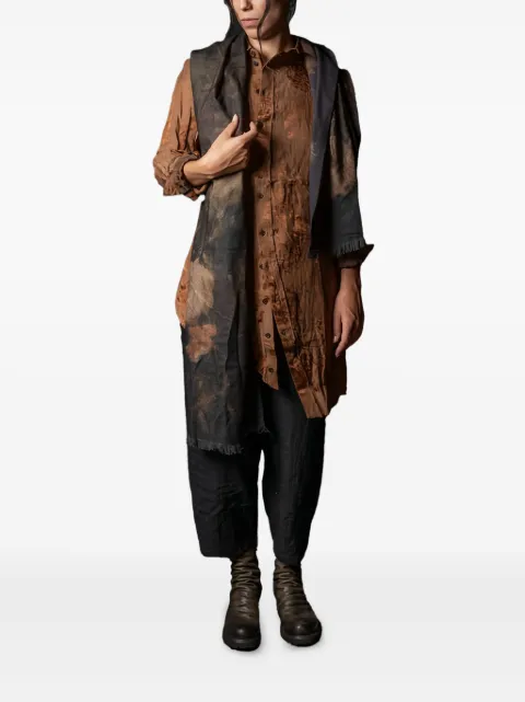 Aleksandr Manamïs bouquet-print scarf