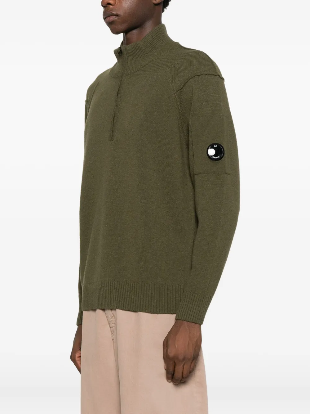 C.P. Company Wollen trui Groen