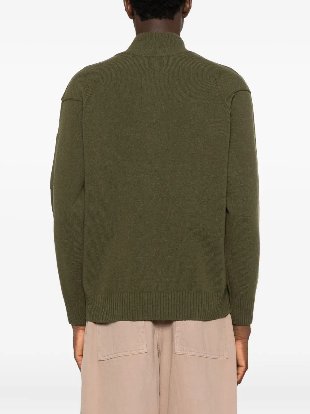 C.P. Company Wollen trui Groen