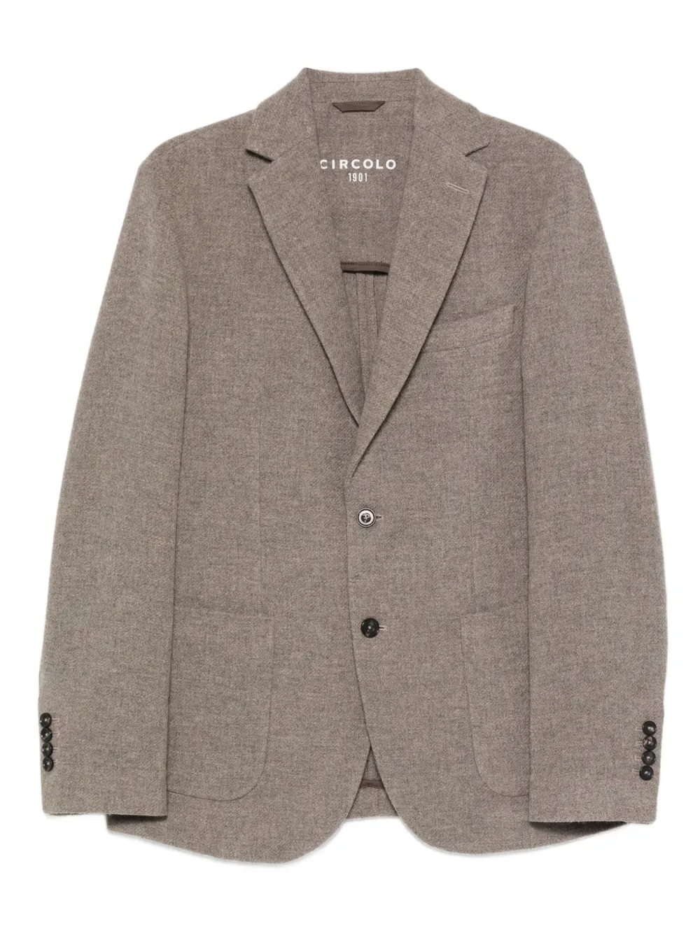 Circolo 1901 blazer à simple boutonnage | gris | Image 1
