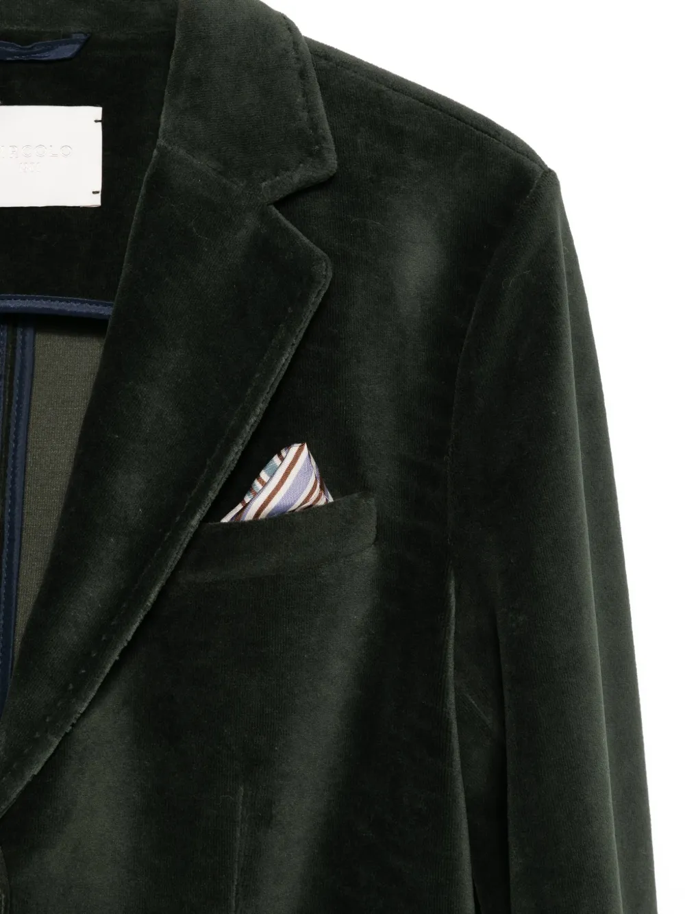 Circolo 1901 Blazer met enkele rij knopen Groen