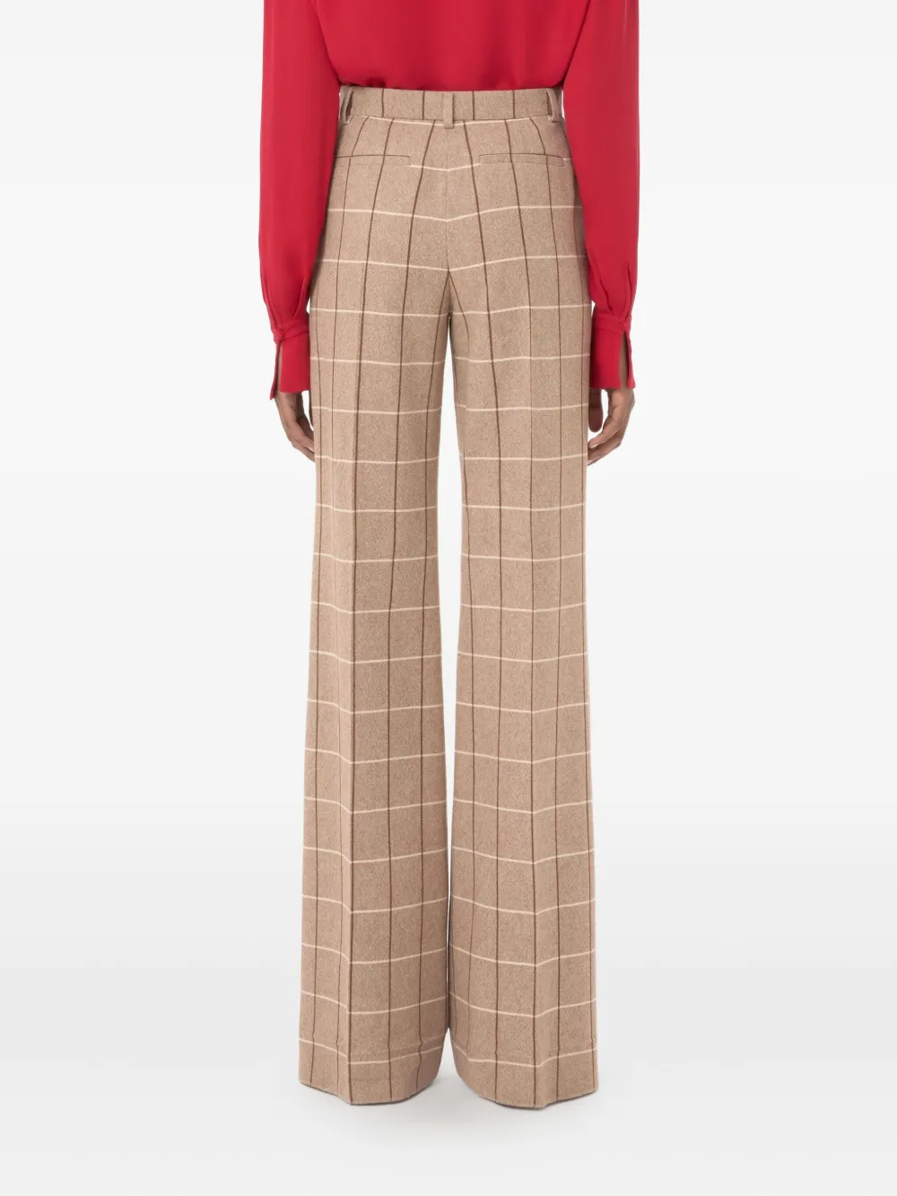 Valentino Garavani Broek met vensterruit Beige