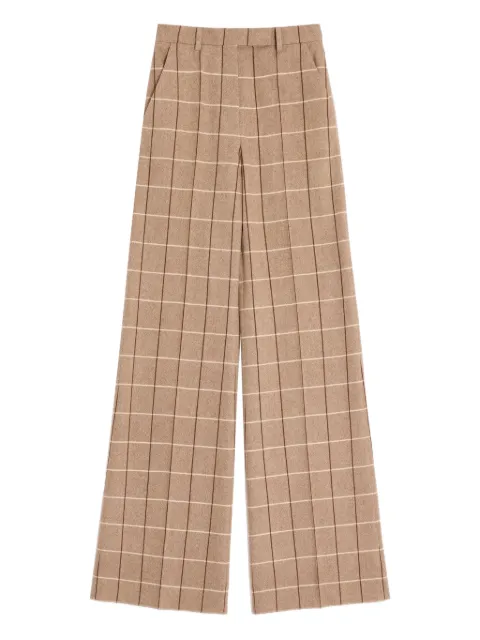 Valentino Garavani windowpane-check trousers