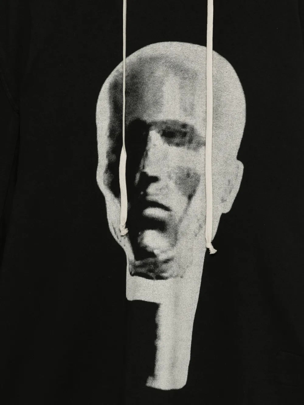 Rick Owens Drkshdw Felpa Con Cappuccio Peter In Black