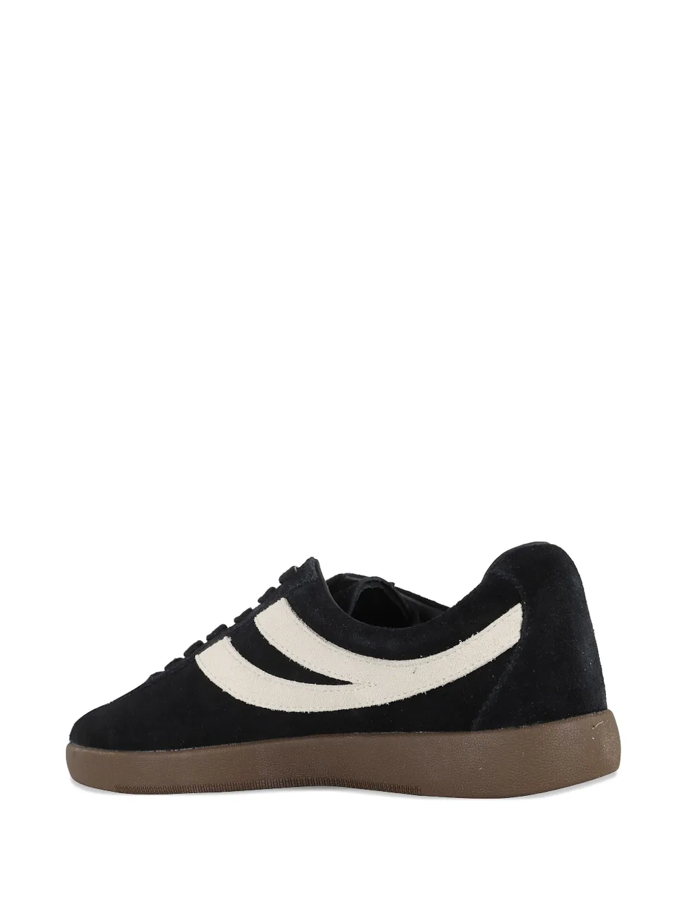 Superga Gestreepte sneakers Zwart