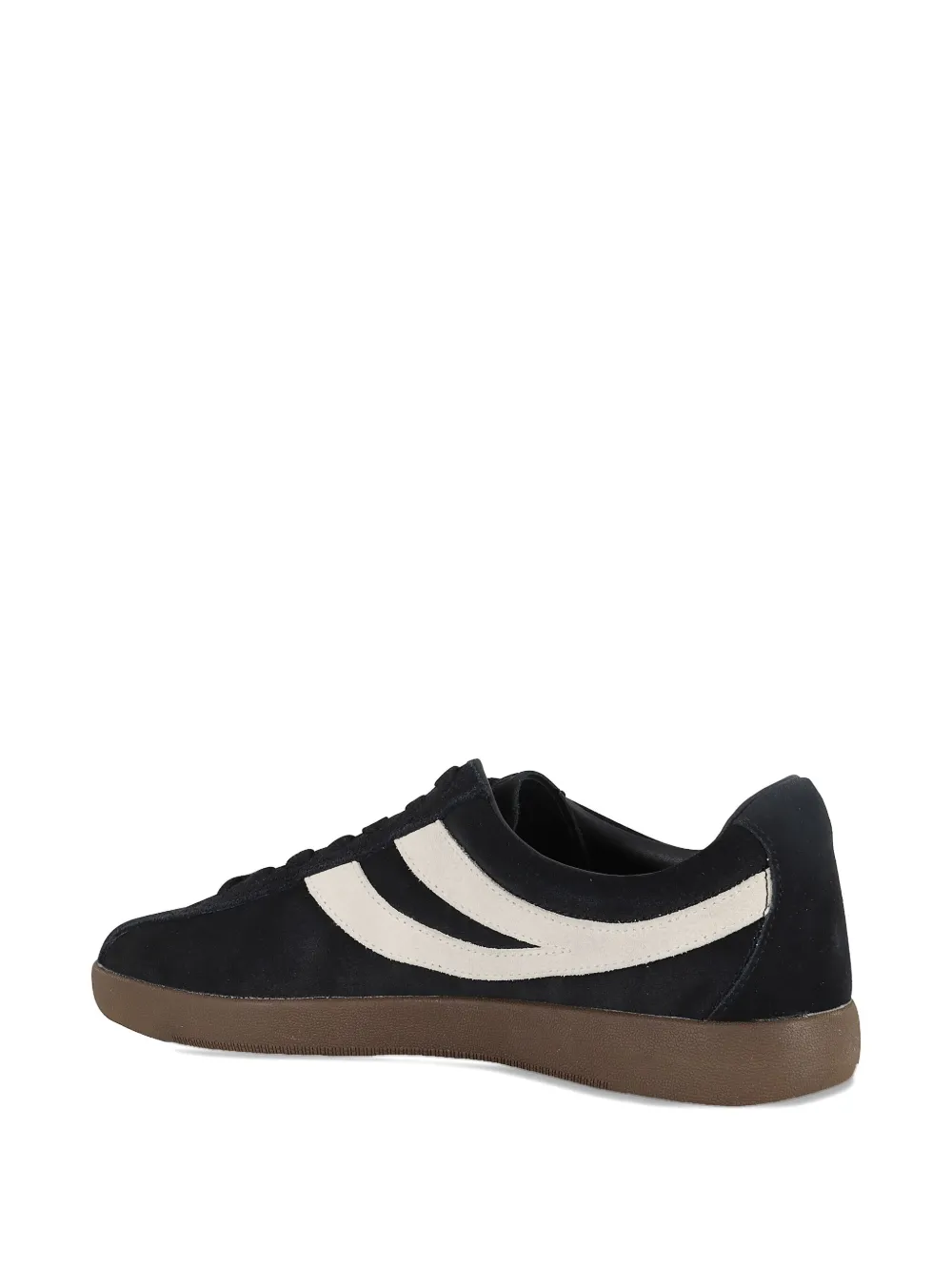 Superga Stripe Trainers In Black