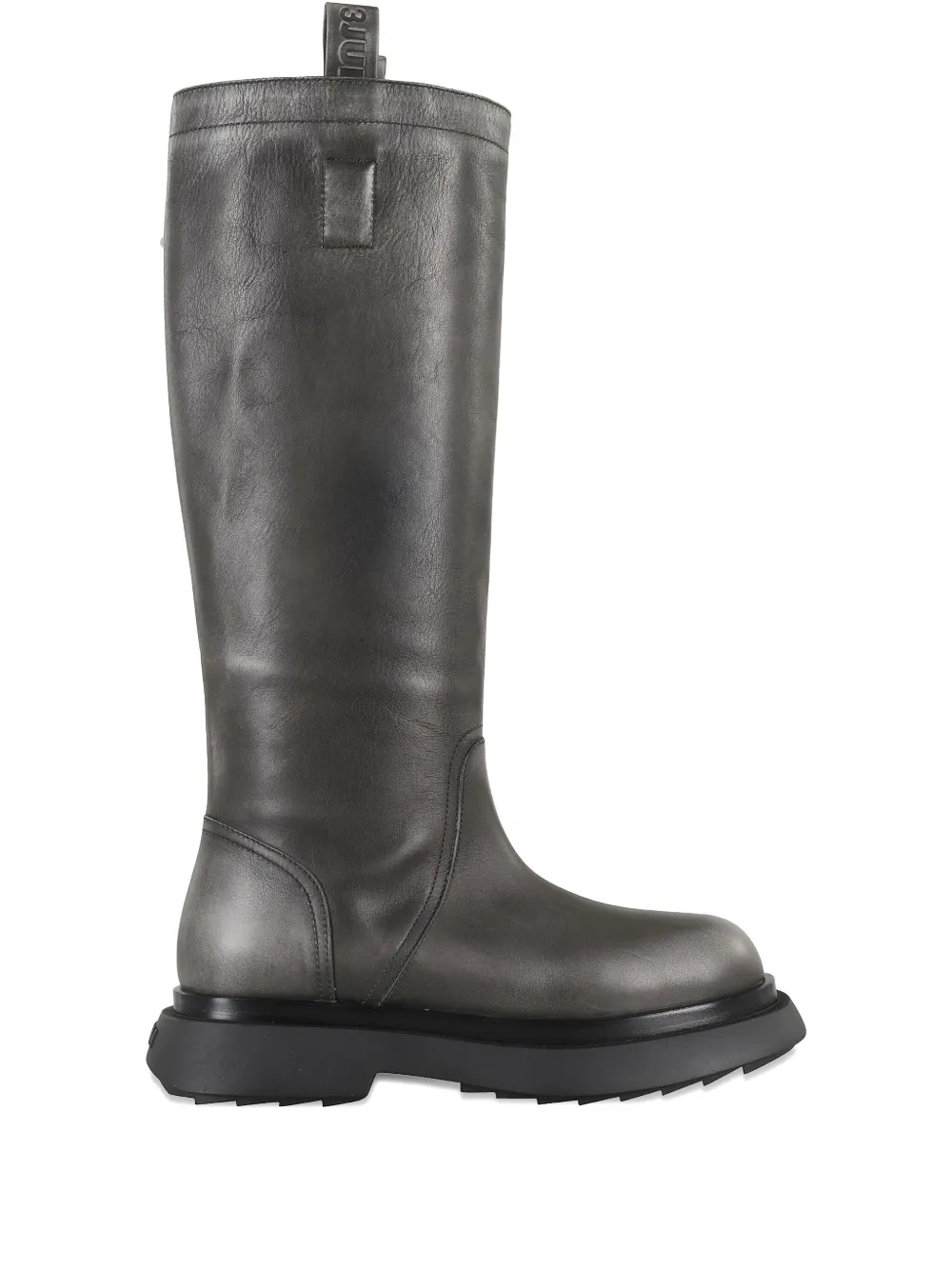 3juin Pull-tab Boots In Black