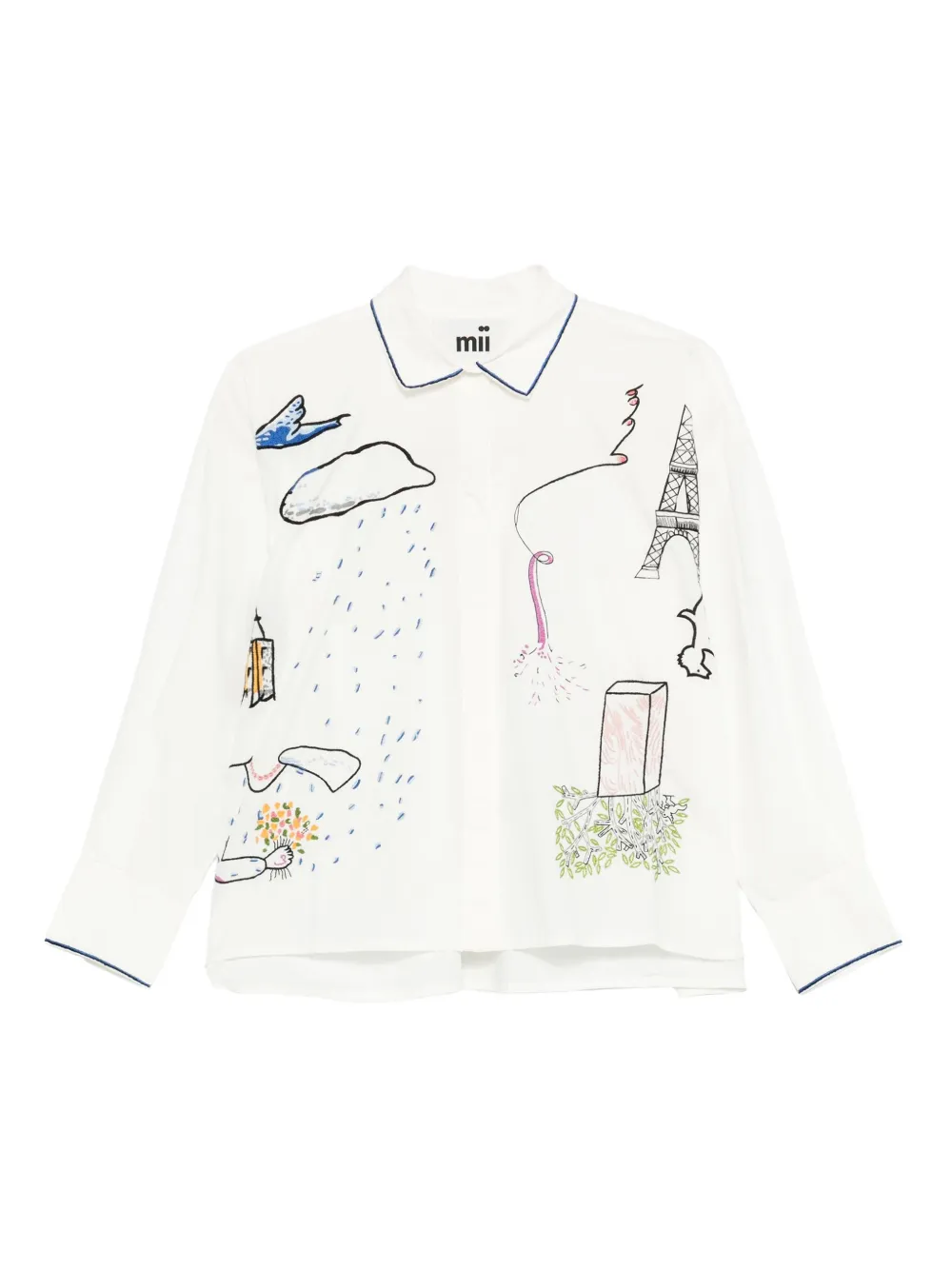 mii camisa de algodón | blanco | Image 1