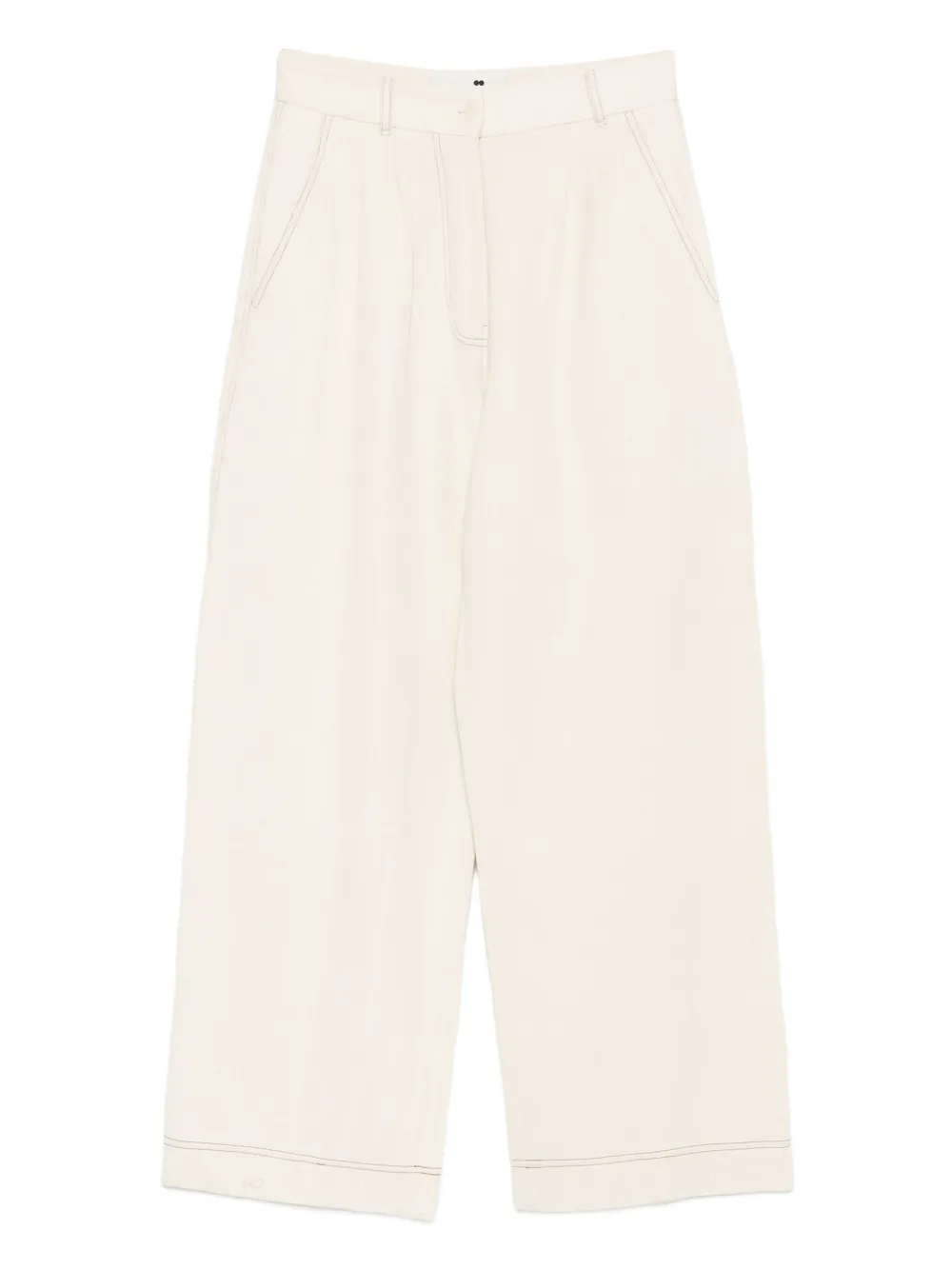 mii Pantaloni dritti - Toni neutri