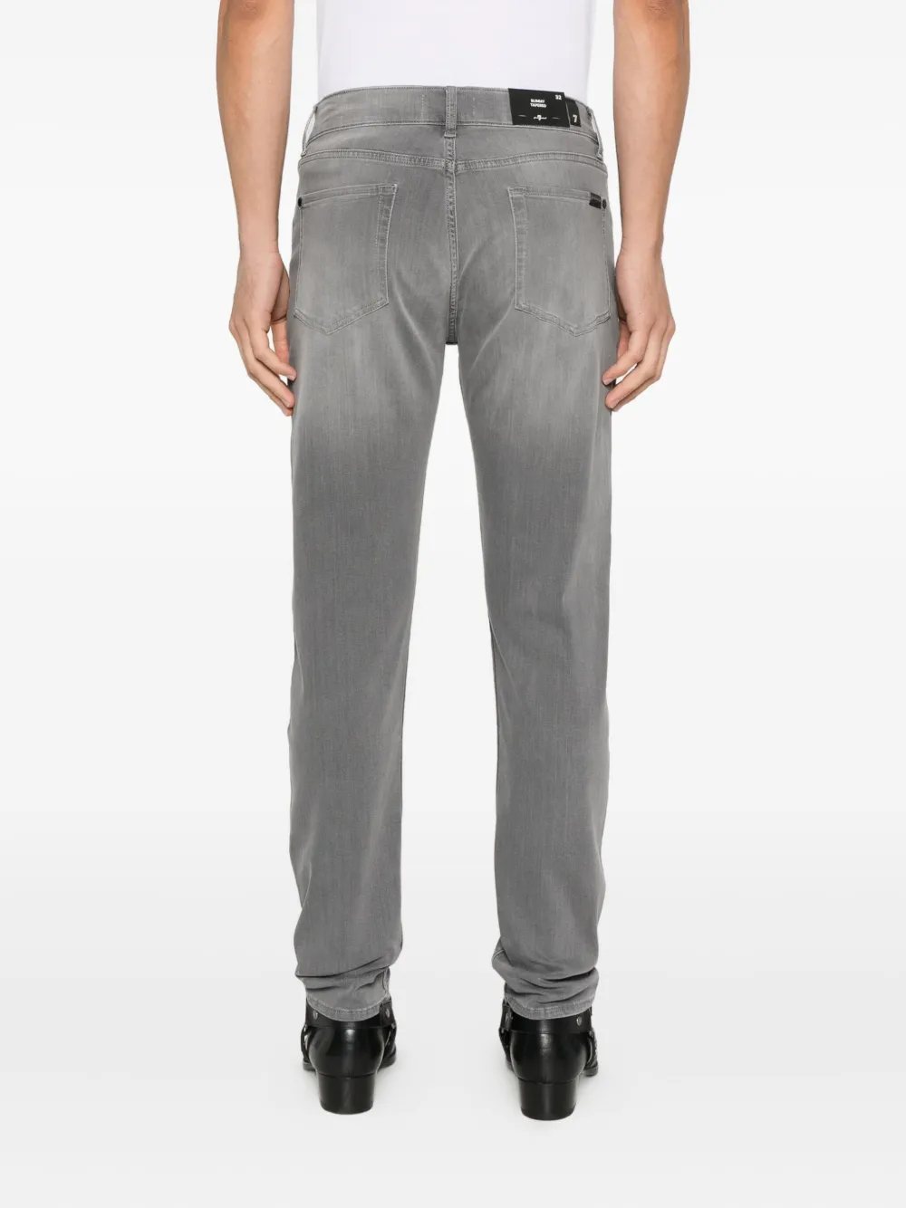 7 For All Mankind Slimmy Jeans In Gray
