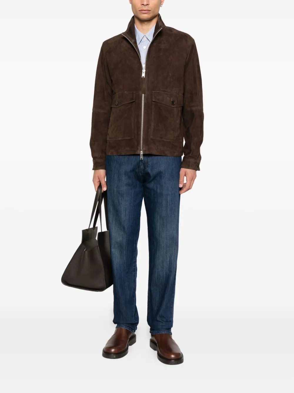 7 For All Mankind Jeans met knopen - Blauw