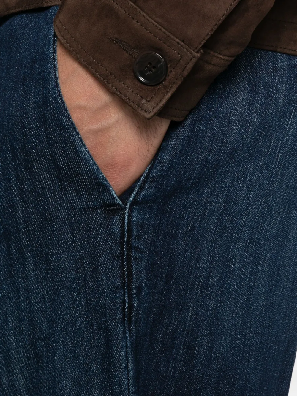 7 For All Mankind Jeans met knopen Blauw