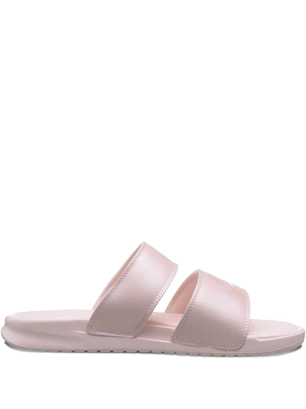 Nike Double-strap Slide Sandals In Animal Print