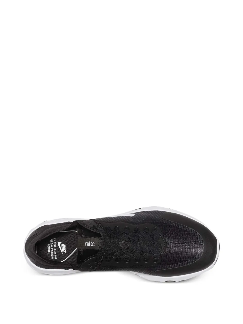 Nike Lucent sneakers met textuur Zwart