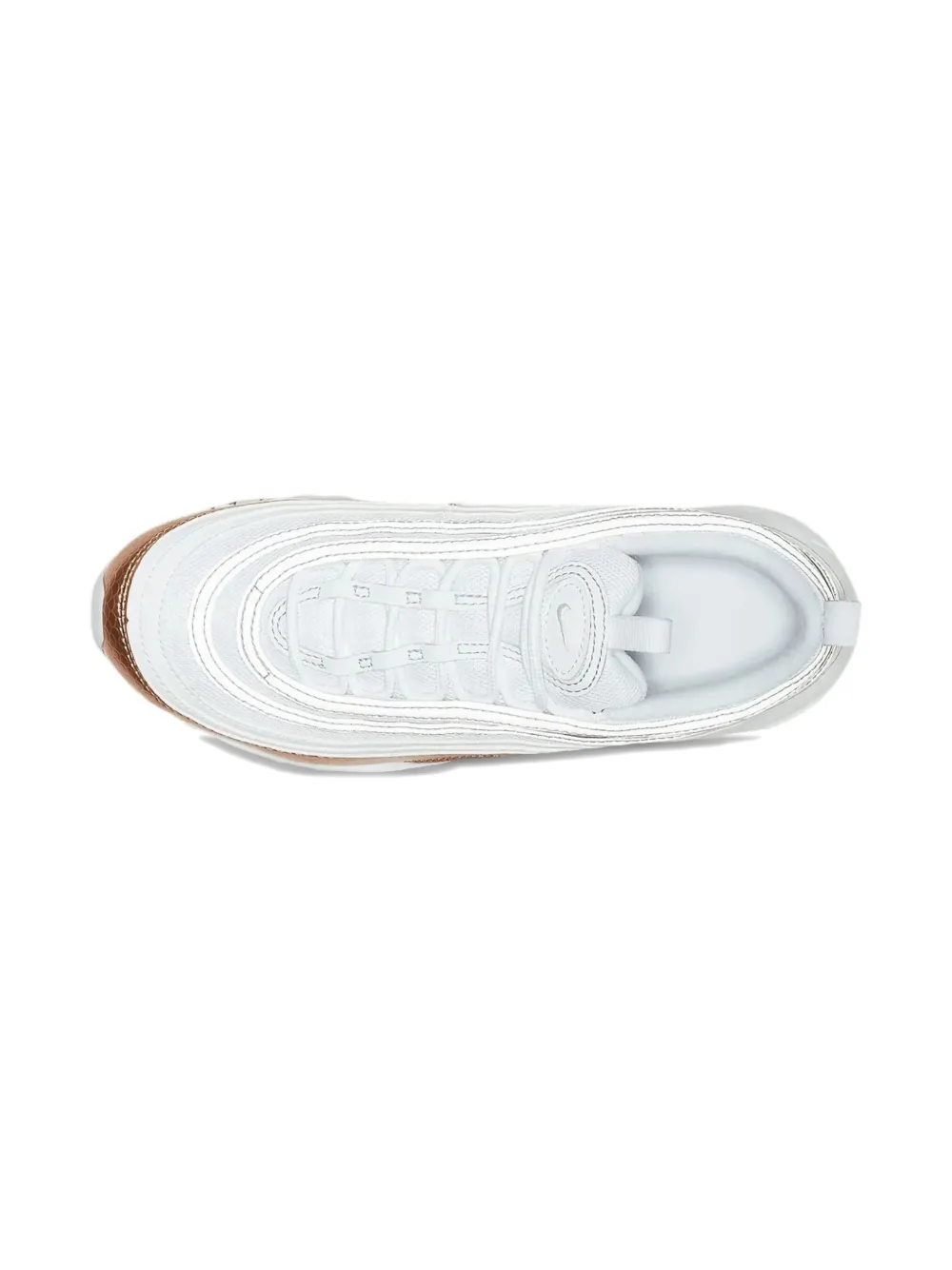 Nike Kids Air Max 97 EP GS "White/Bronze" sneakers | Girls Shoes | Image 2