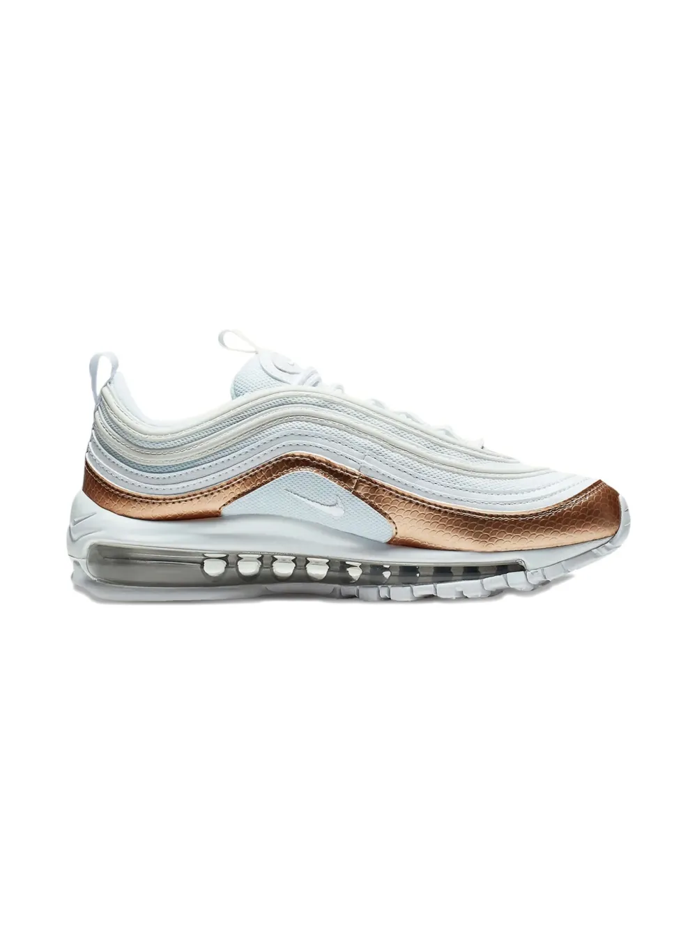 Nike Kids Air Max 97 EP GS "White Bronze" sneakers Blue