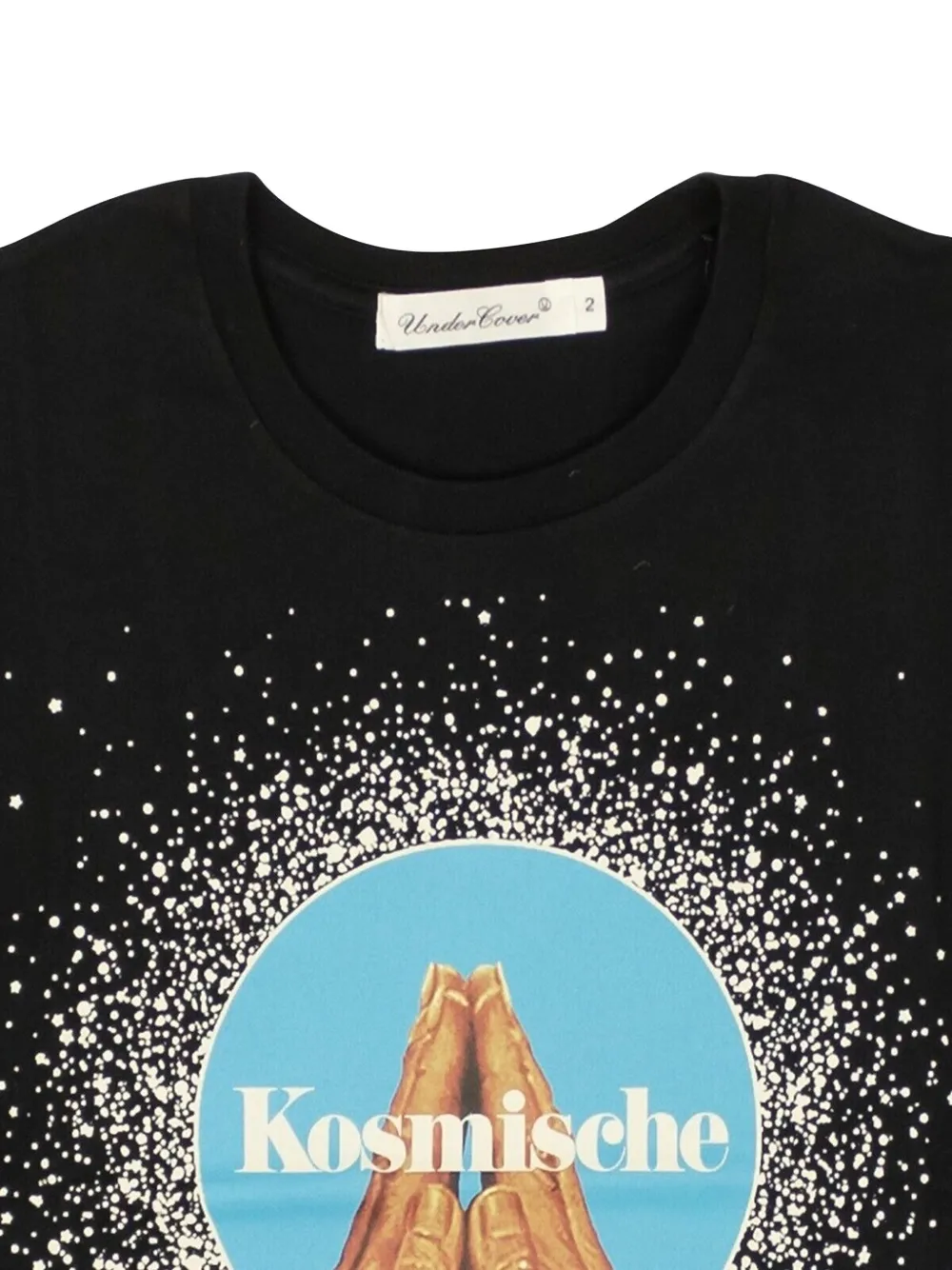 Undercover Komische Hands T-shirt - Zwart