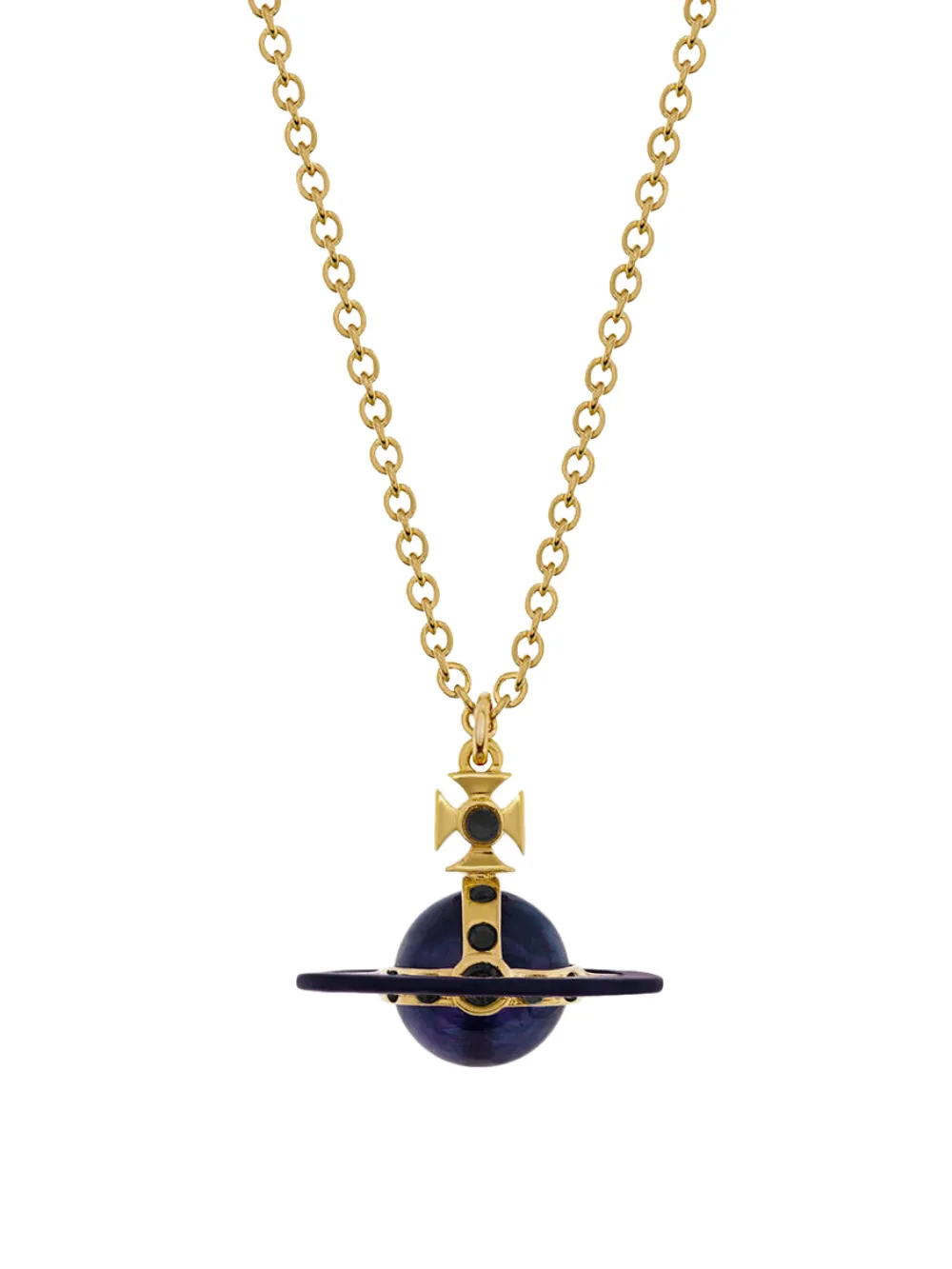Vivienne Westwood collar con dije Orb | morado | Image 1