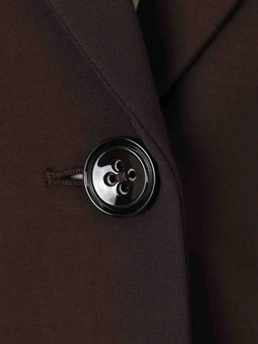 Dorothee Schumacher Notched-lapel Single-button Blazer In Brown