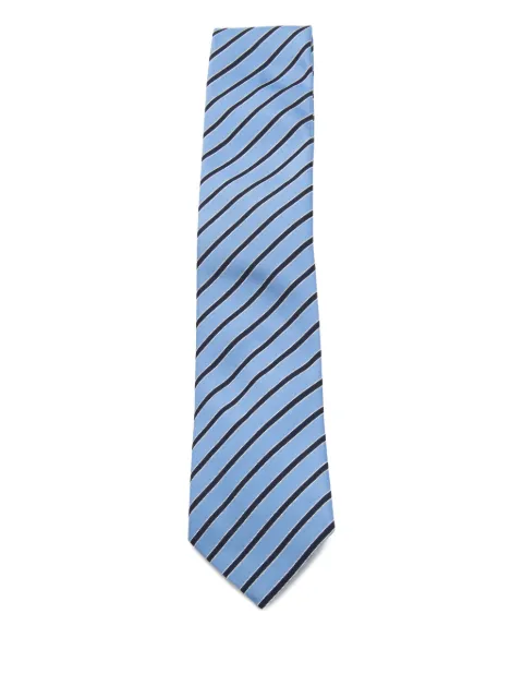 Zegna corbata con motivo de rayas