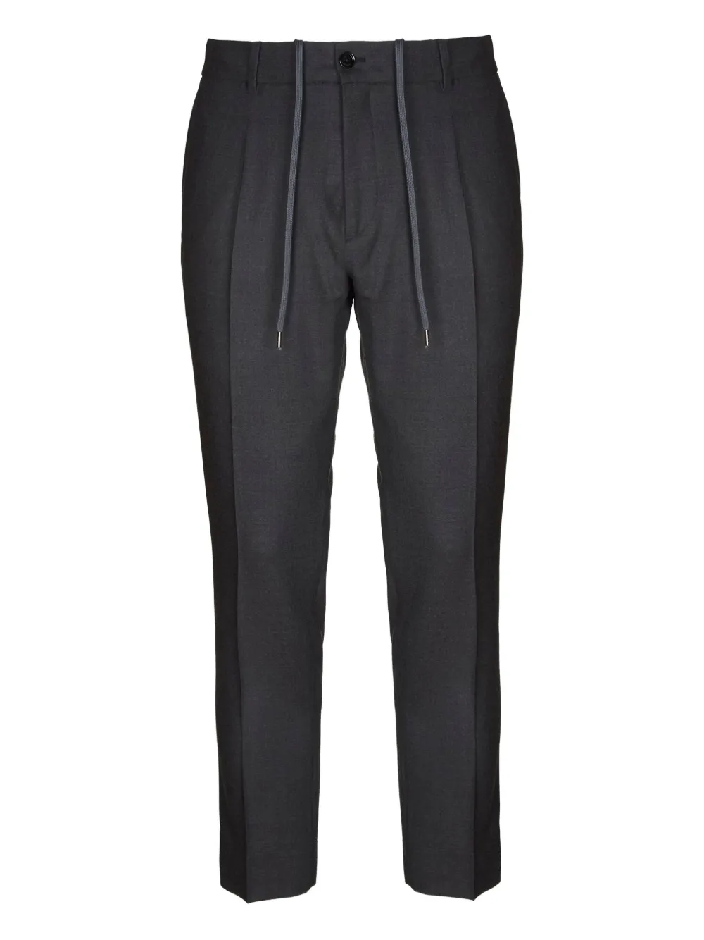 BE ABLE Riccardo drawstring pleated trousers | gris | Image 1