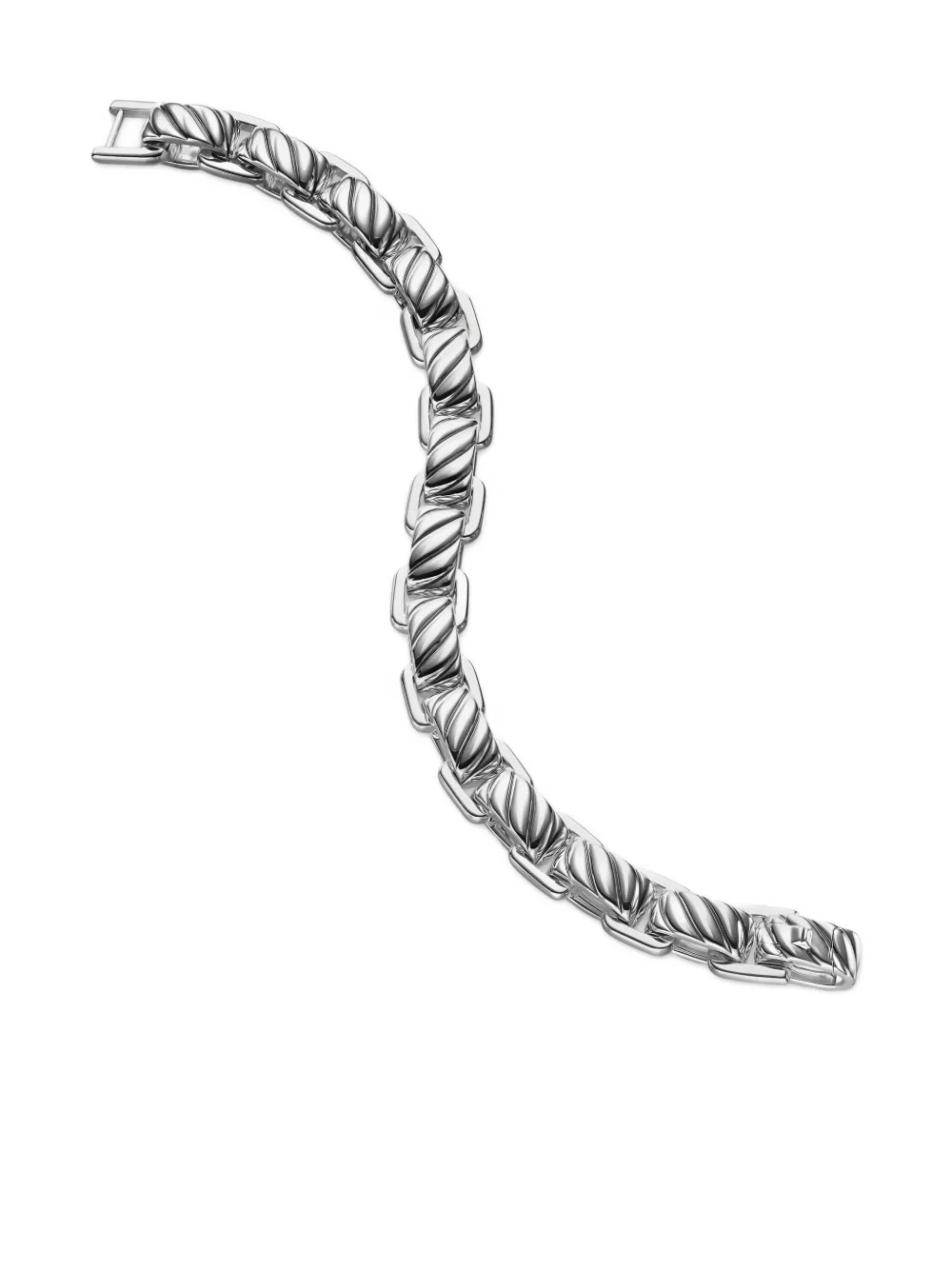 David Yurman Sterling Silver Cable-link Bracelet In Silver