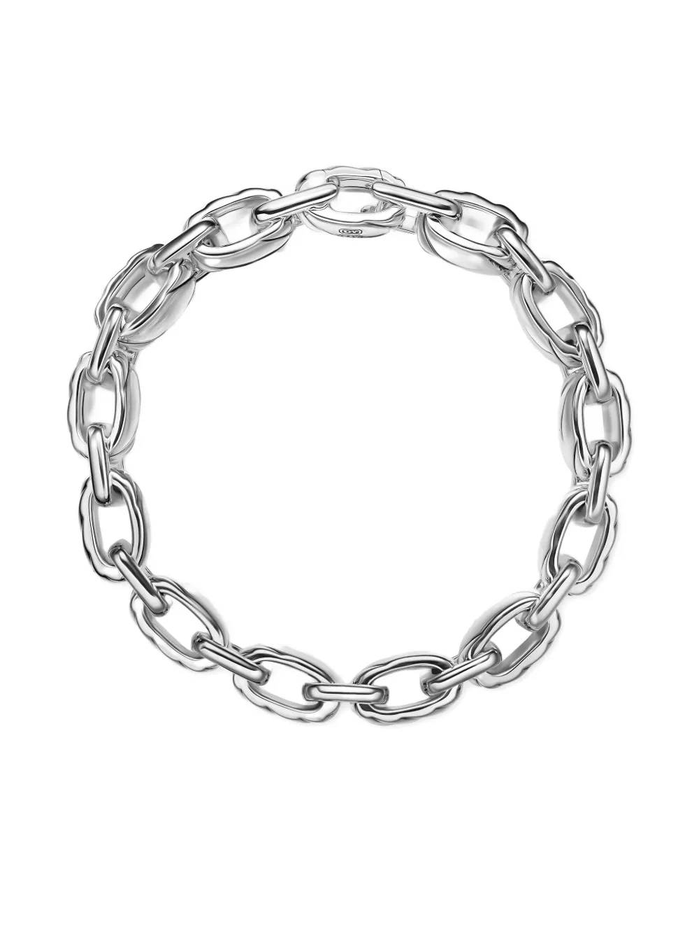 David Yurman Sterling Silver Cable-link Bracelet In Silver