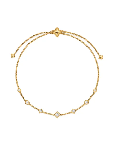 David Yurman pulsera Petite Modern Renaissance® en oro amarillo de 18kt con diamantes