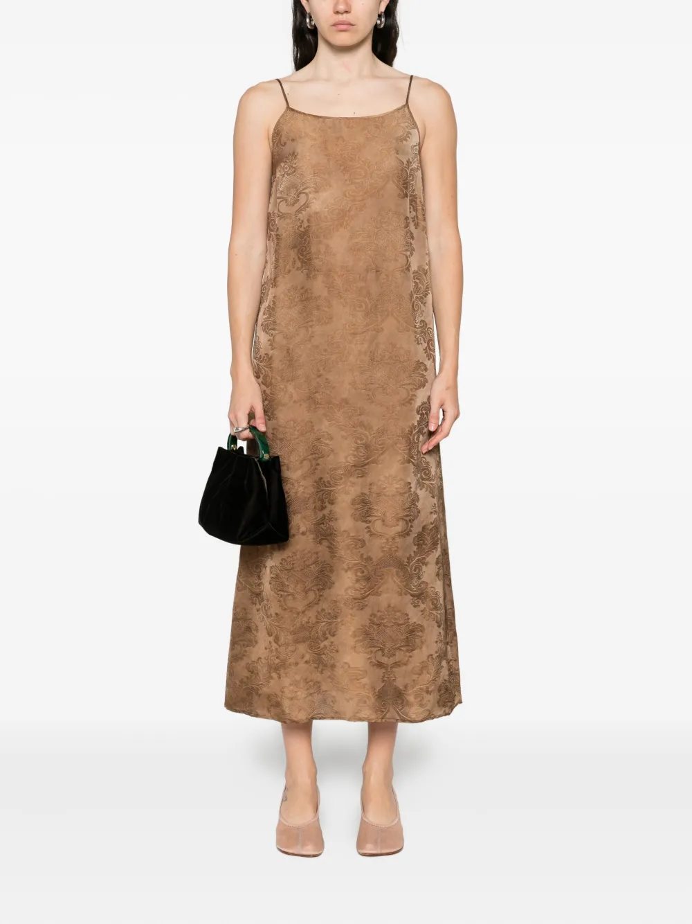 Uma Wang Anaya midi dress - Bruin