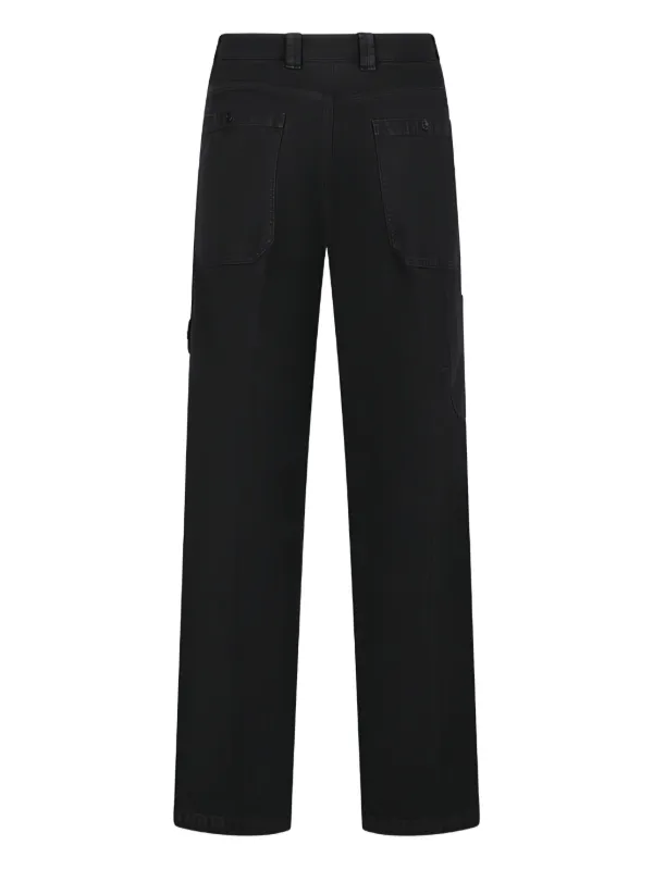 Stone Island パッチ パンツ | ブラック | FARFETCH JP