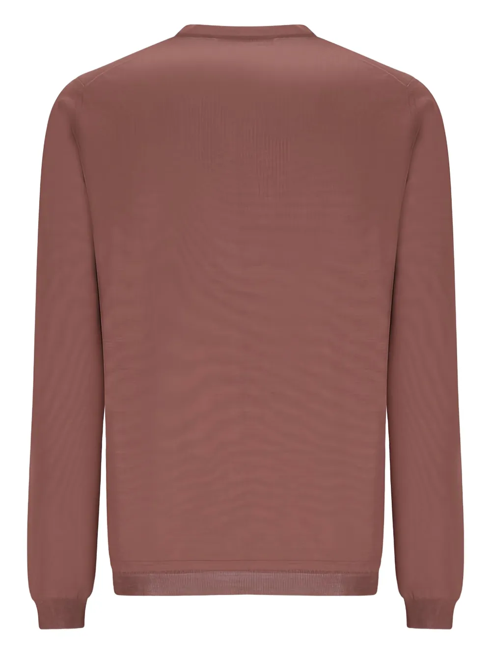 Goes Botanical Tubular Crewneck Sweater In Brown