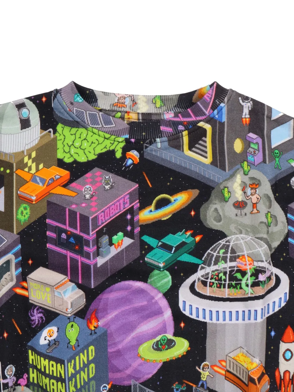 Molo Mattis Sweatshirt In Multi