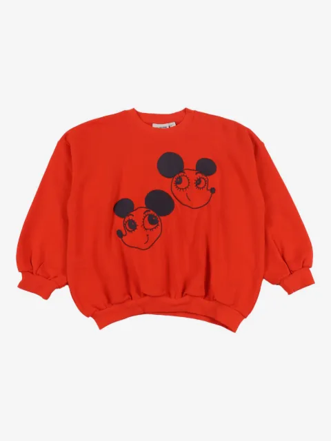 Mini Rodini embroidered-mouse sweatshirt