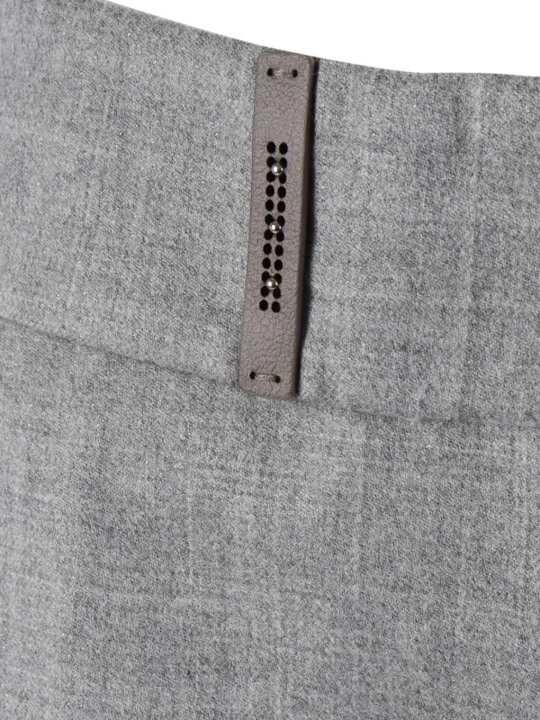 Peserico ウールパンツ | グレー | FARFETCH JP