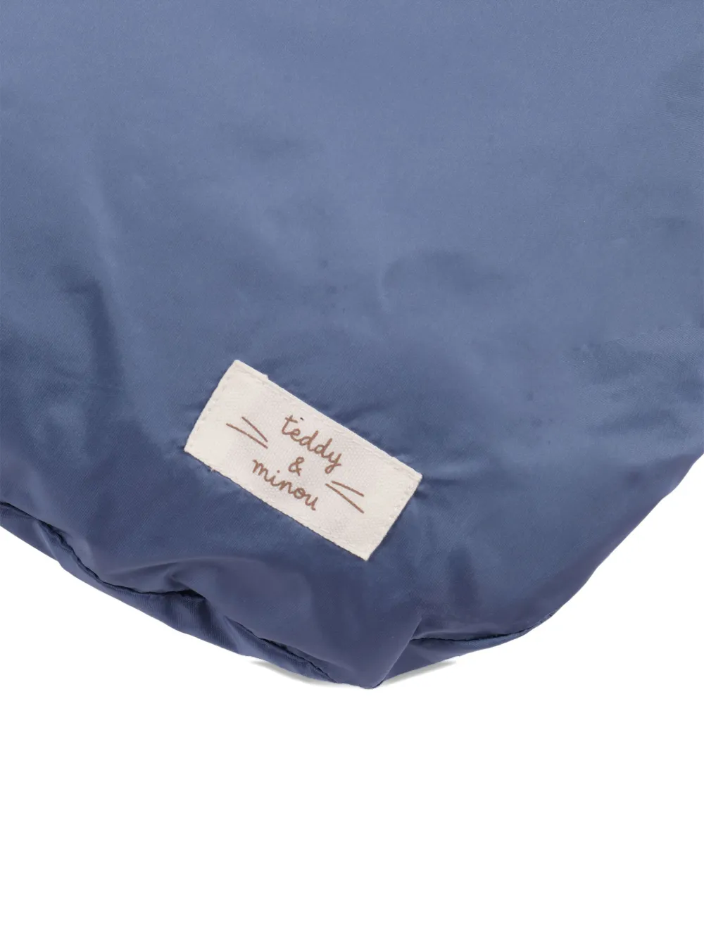 TEDDY & MINOU Slaapzak met capuchon Blauw