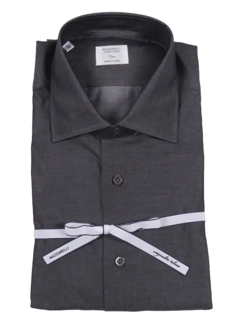 Mazzarelli twill cotton shirt