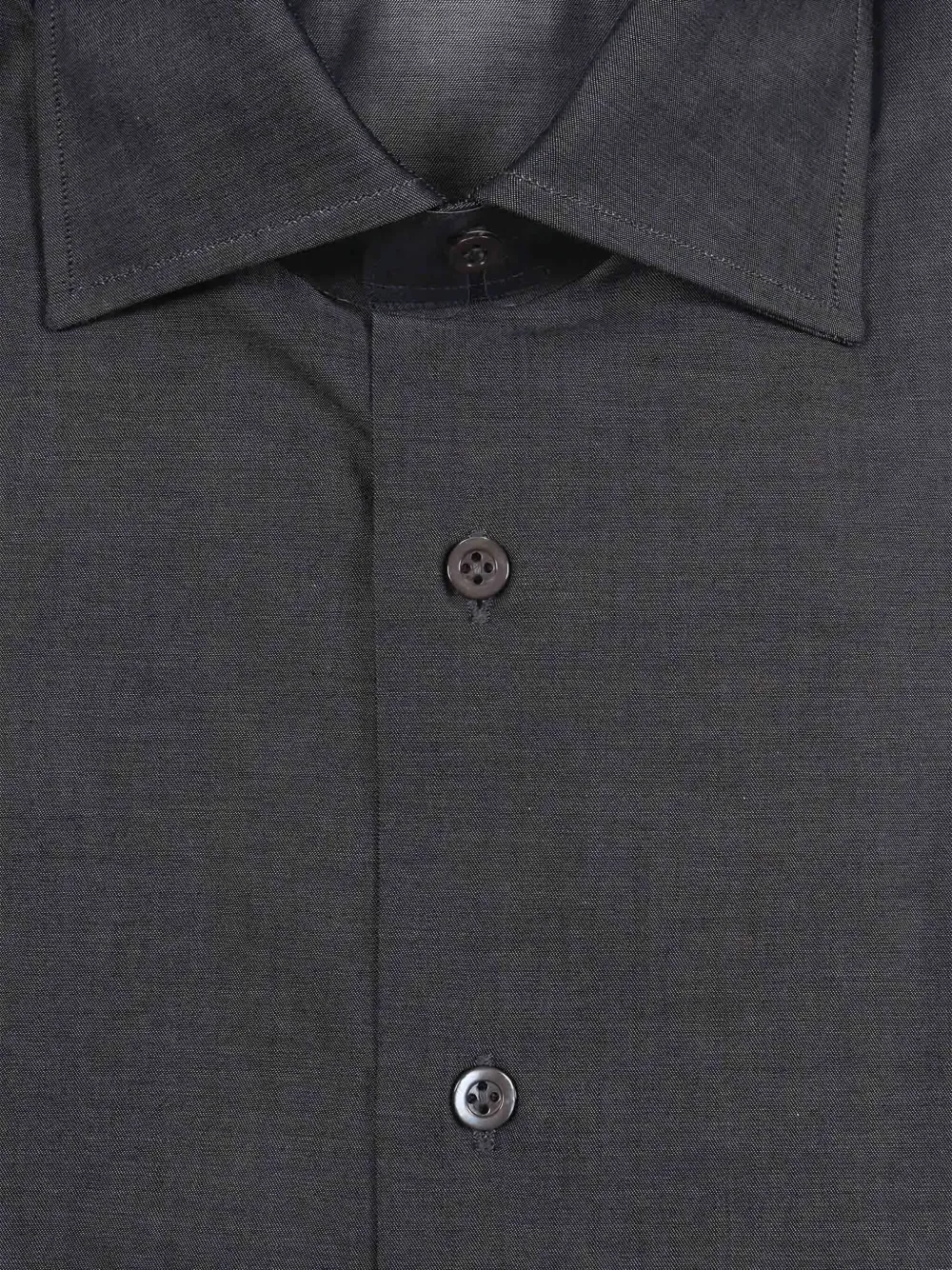 Mazzarelli Twill overhemd - Zwart