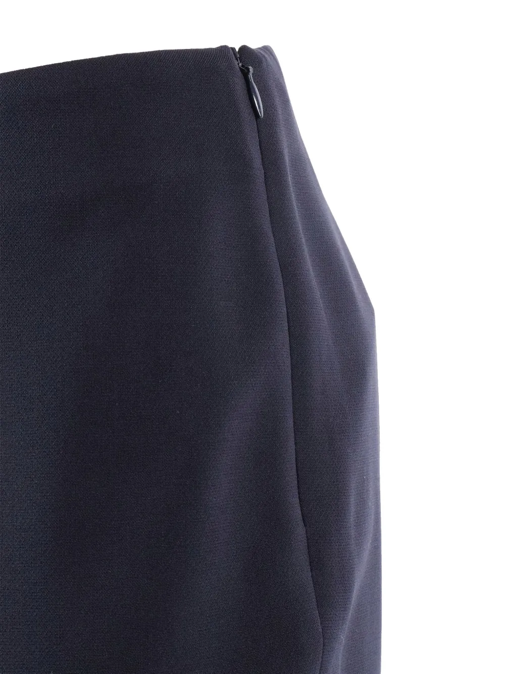 Peserico Slim-fit Tailored Trousers With Side Zipper Closure In Blue