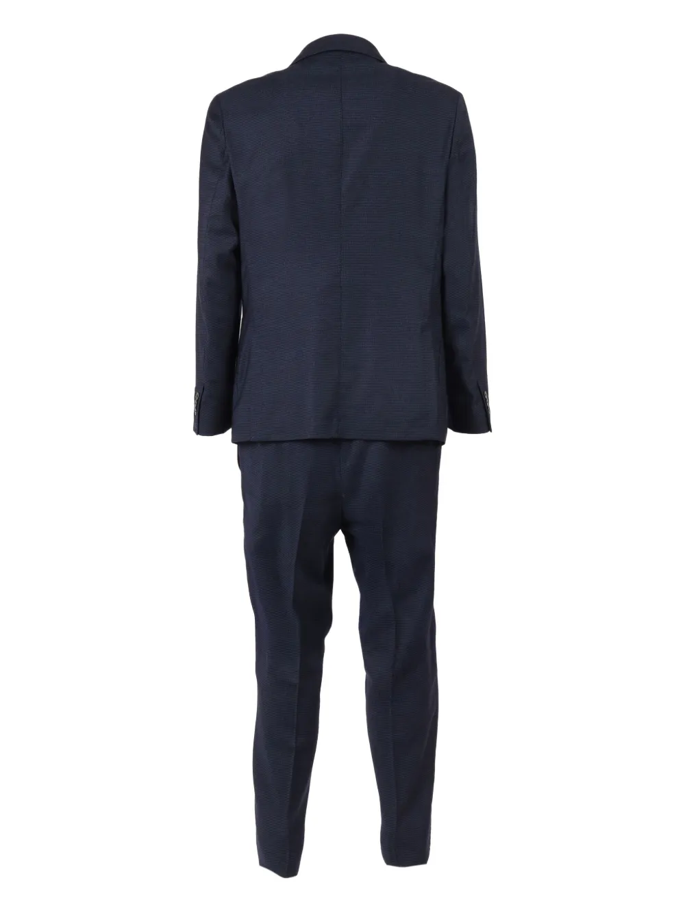 Tombolini Notched-lapel Single-breasted Suit In Blue
