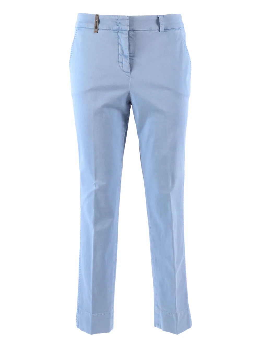 Peserico stretch-cotton trousers - ブルー Peserico stretch-cotton trousers - ブルー